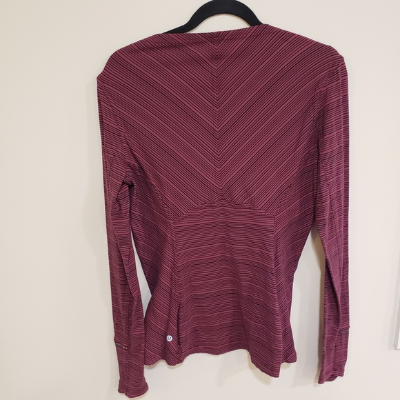 Lululemon Athletica Women's Size 10 Kanto Catch Me Long Sleeve Top - Picture 4 of 7